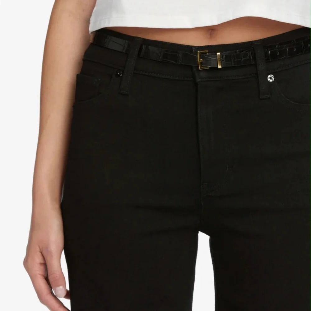 Frame Denim Women's High Rise Jeans - Black - Picture 4 of 4